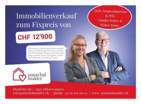 Fantastique appartement de 5,5 pièces à Wilen près de Wil est à la recherche de nouveaux locataires - Foto 5