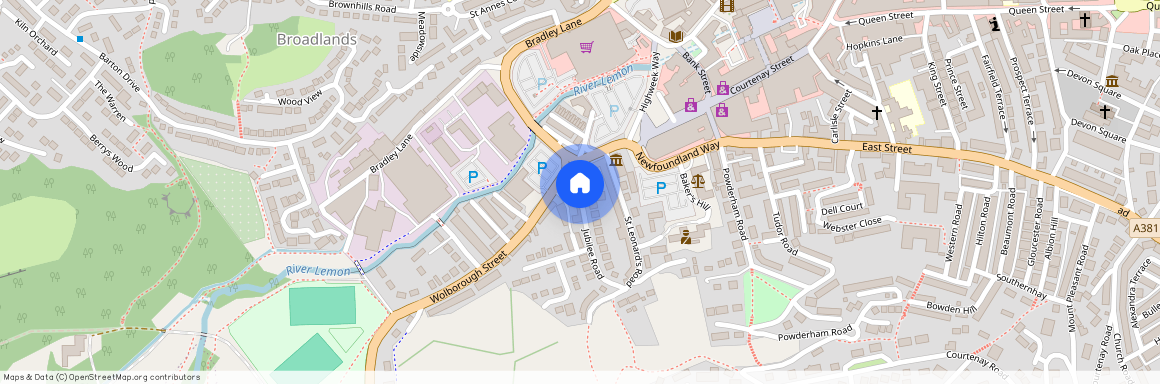 Pound Place, Newton Abbot, Devon, TQ12