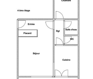 Location appartement 2 pièces - Photo 5