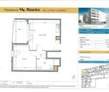 Location appartement 2 pièces - 36m² à Istres (13800) - Photo 2