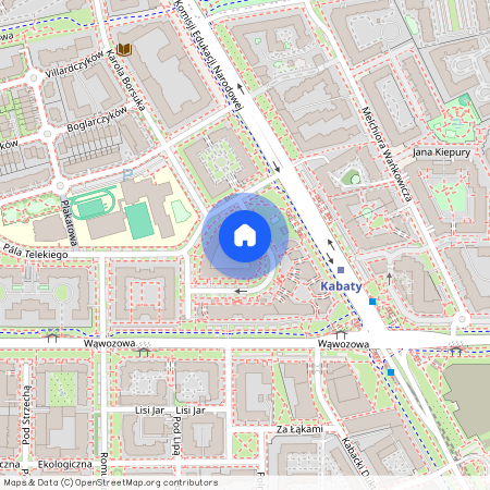 al. Aleja Komisji Edukacji Narodowej, Kabaty, Ursynów, Warszawa, mazowieckie