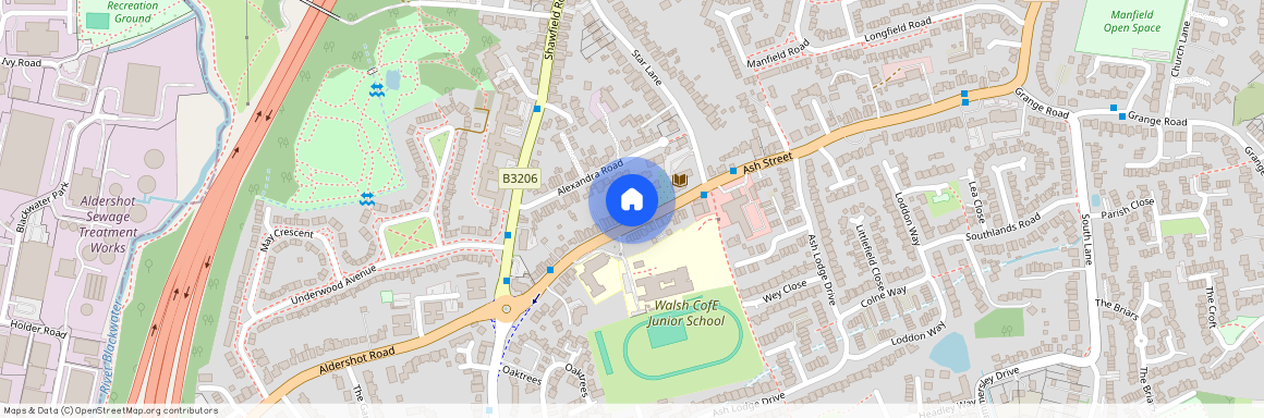 Ash Street, Ash, Aldershot, Surrey, GU12