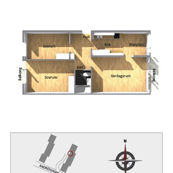 Andréegatan 1 B - Photo 2