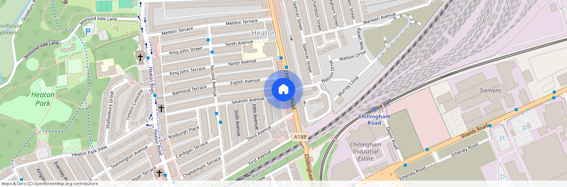 Chillingham Road, Heaton, Newcastle upon Tyne, Tyne and Wear, NE6 5XL