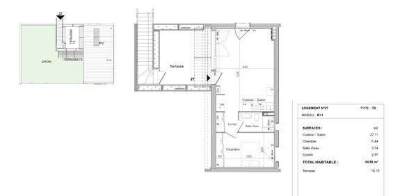Location Appartement 2 pièces 44m² PIBRAC 31820 - Photo 3