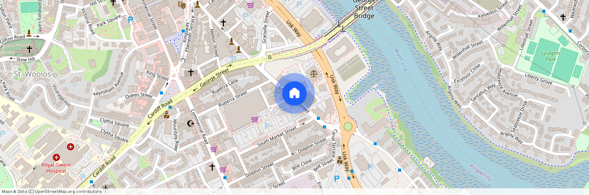 Europa House, Lower Dock Street, Newport