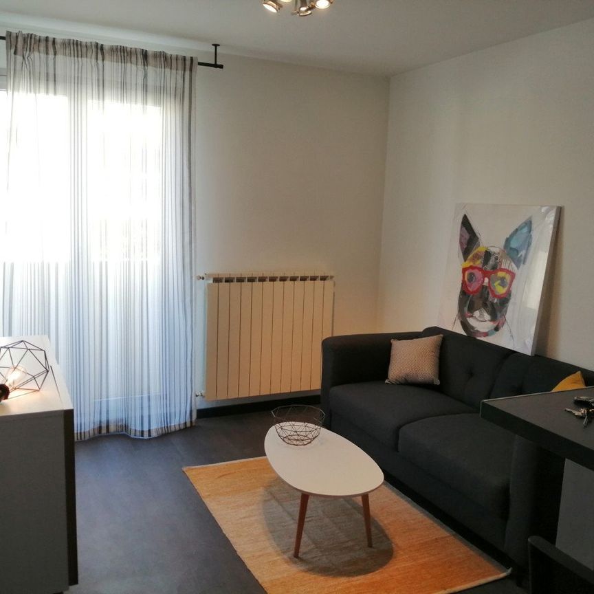 A louer, Appartement meublé Marseille 5ème 2 pièces 26.38 m² - Photo 1