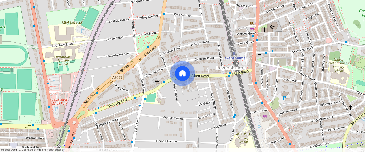 Albert Road, Manchester, M19