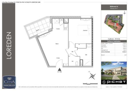 Appartement à louer 2 pièces 39.5m² - Photo 5