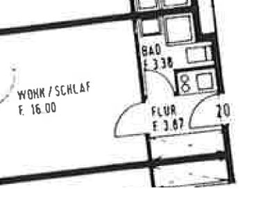 Charmante vollmöblierte 1-Raumwohnung mit Pantryküche, Designbelag ... - Foto 2
