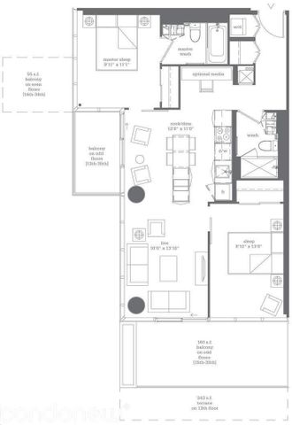 For Lease - 16 Bonnycastle Street Unit# 3009, Toronto, Ontario - Photo 2