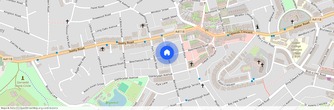 Bernard Street, Uplands, Swansea