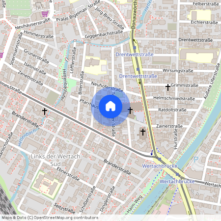 Pfarrhausstraße, 86154 Augsburg