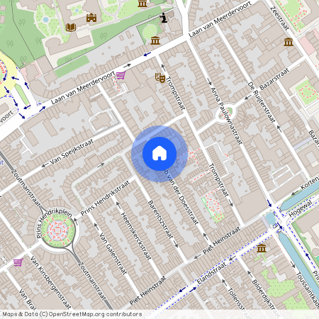 Zeeheldenkwartier, 2518 XM, Jacob van der Doesstraat, Den Haag