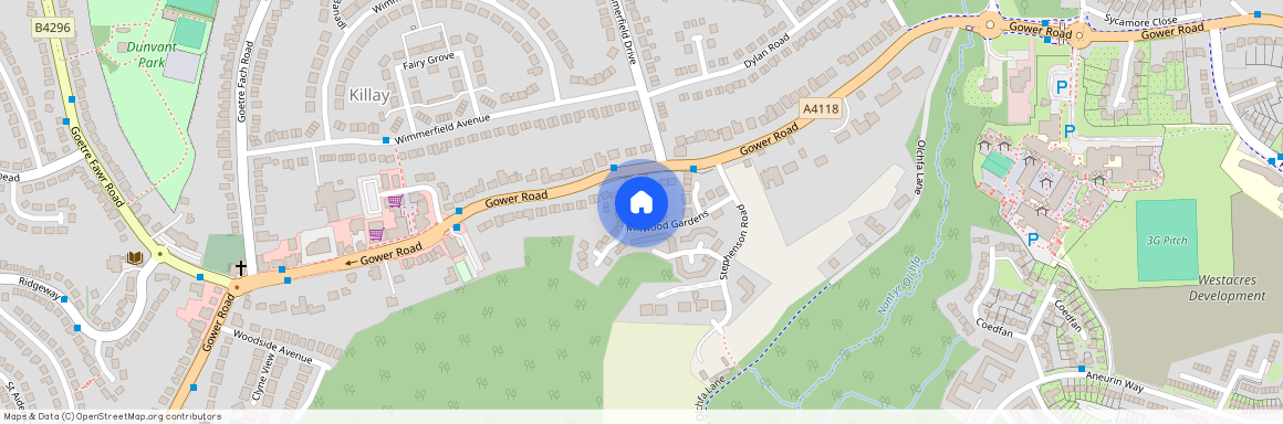Millwood Garden, Killay, Swansea