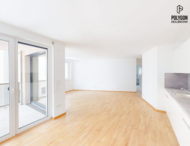 Exklusive 3-Zimmer-Wohnung mit moderner Raumaufteilung und Terrasse - Foto 1