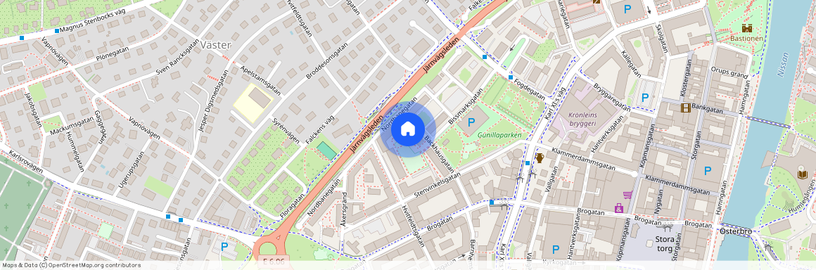 Backhausgatan 15B, Halmstad