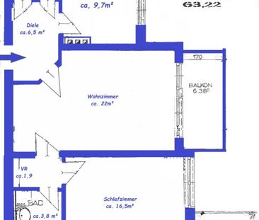 Charmante 2,5 Zi. mit Loggia - Photo 5