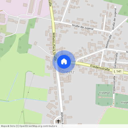 Friedenstraße 1, 16845 Dreetz