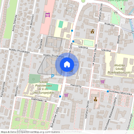 ul. Bohaterów Getta, Kłodzko, kłodzki, dolnośląskie