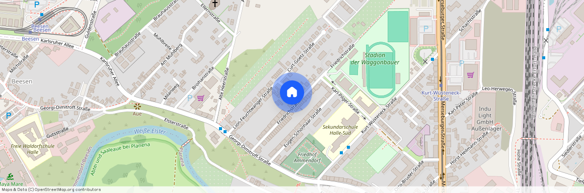 Homerstraße 1A, Halle