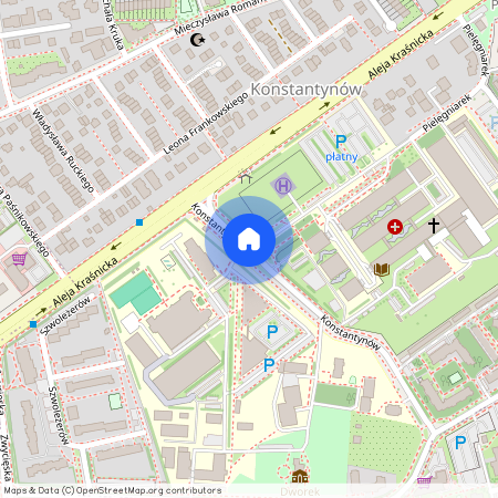 ul. Pielęgniarek, Konstantynów, Lublin, lubelskie