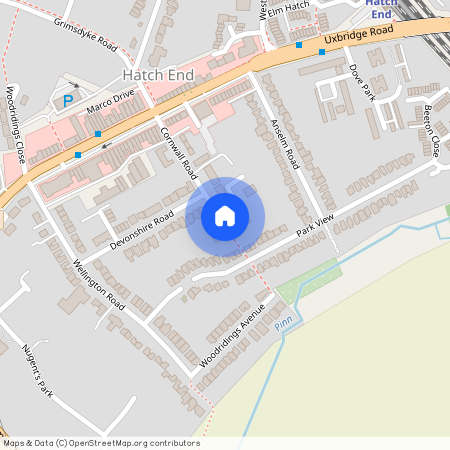 Cornwall Road, Hatch End, Pinner, HA5