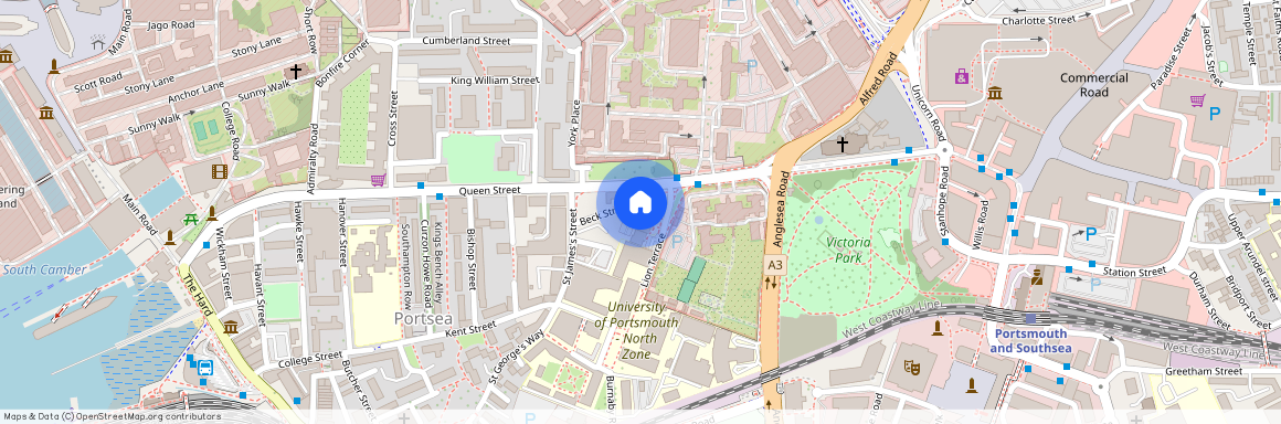 Lion Terrace, Portsmouth, Hampshire, PO1 3AB, Portsmouth