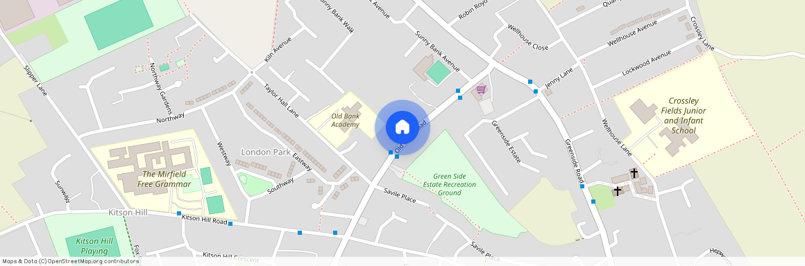 Old Bank Road, Mirfield, WF14