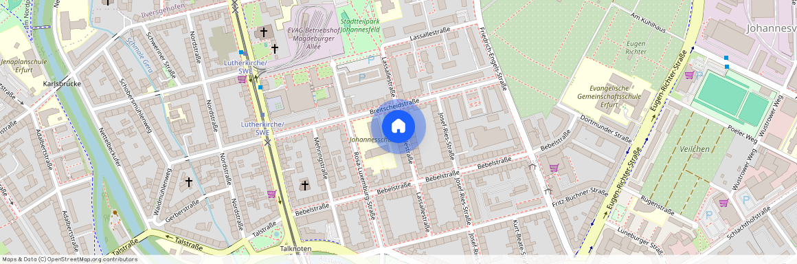 Lassallestraße, 13, 99086, Erfurt / Johannesplatz