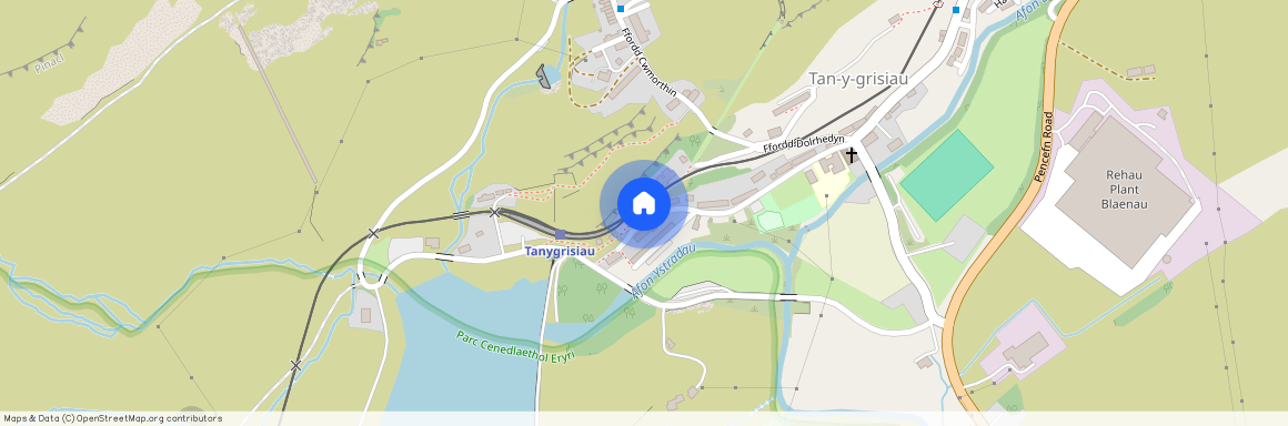 Fronoleu, Tanygrisiau