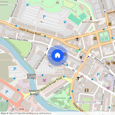 Plot James House, Classic Bigger Studio at Nationwide, James House, James Street West BA1