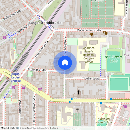 Hohenfriedbergstr., Berlin, Schöneberg, 10829