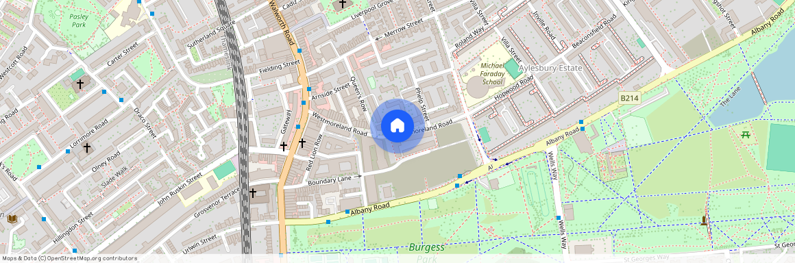 Westmoreland Road, Elephant & Castle, London, SE17