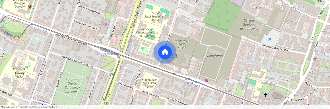 Klemensa Janickiego 23/25, Jeżyce, Jeżyce, Poznań, wielkopolskie