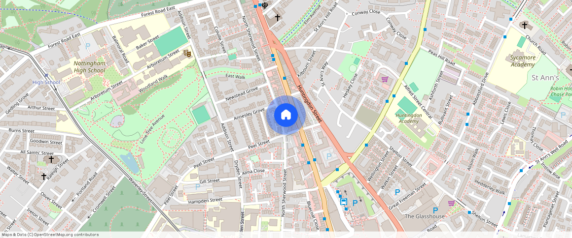 Apartment 7, 124-132 North Sherwood Street, Nottingham, Nottinghamshire, NG1