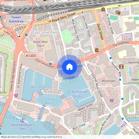 Merganser Court, City Quay, Wapping, E1W