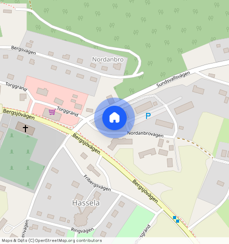 Hassela, Gävleborg, Nordanstig, Nordanbrovägen 1 A