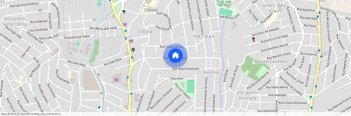 Rua Antônio Artoni, Vila Cocaia, Cocaia, Guarulhos - SP, 07130-000, Brazil