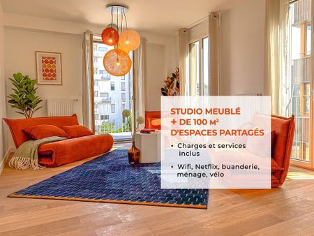 STUDIO MEUBLÉ ET ÉQUIPÉ EN COLIVING - Photo 4