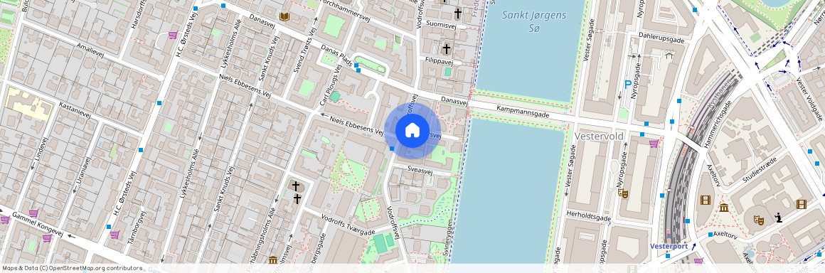 Norsvej 1, st.. 2., 1916 Frederiksberg C