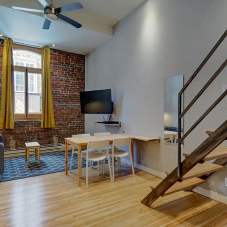 Loft entièrement meublé à louer Vieux-Québec septembre 2022 - Photo 3