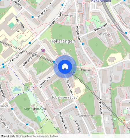 Tobaksvägen **, Hökarängen