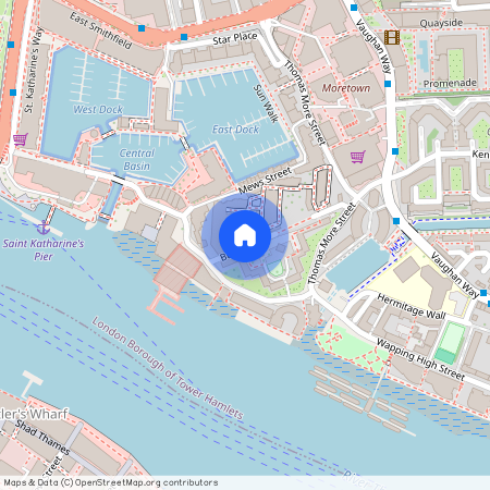 Maudlins Green, St Katharine Docks, London, E1W