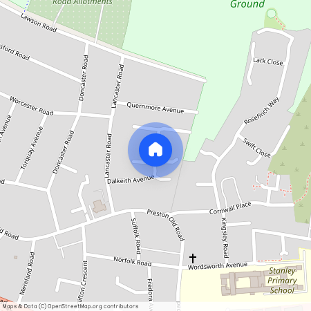 Dalkeith Avenue, Blackpool FY3