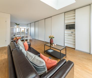 City-Residence: Loftartiges Apartment mit Dachterrasse nahe Europäi... - Photo 6