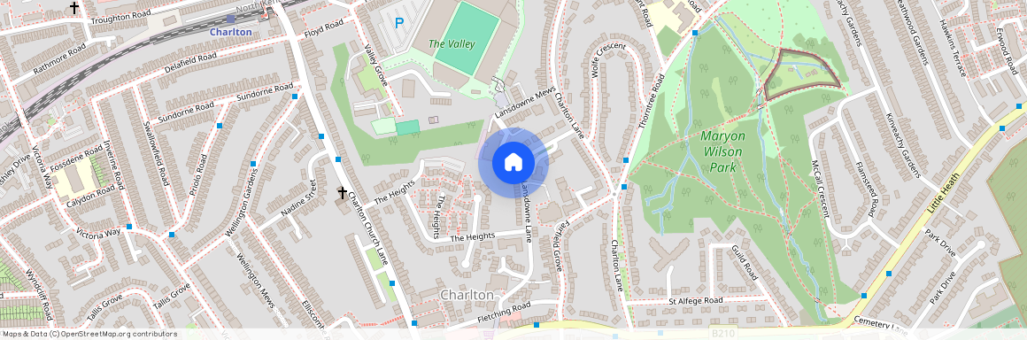 Lansdowne Lane, Charlton, SE7