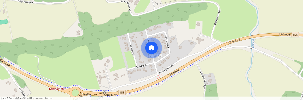 Fjädervägen, Vallda