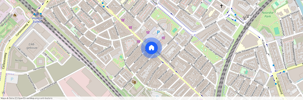 2e Daalsebuurt en omgeving, 3551 CE, Amsterdamsestraatweg, Utrecht