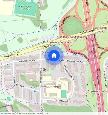 Måndagsvägen **, Hökarängen